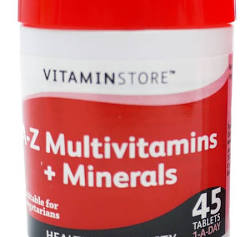 Vitamin Store A-Z Multivitamins & Minerals