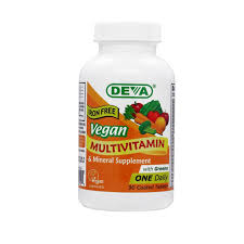 Deva, Vegan Multivitamin & Mineral Supplement, One Daily, 90 Coated Tablets