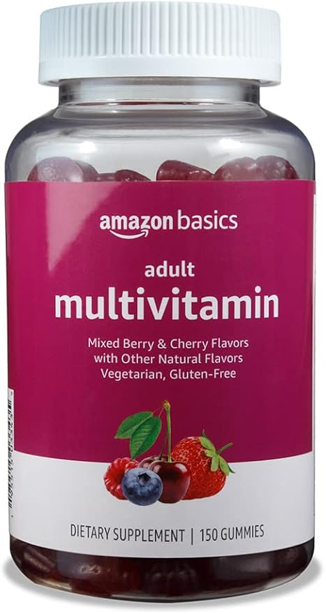 MASON NATURAL Mini Multi Vitamins with Iron, Vitamins A, C, D, E, B1, B2, B3, B6, B12, Folate and Calcium for Overall Health, 1 Year Supply