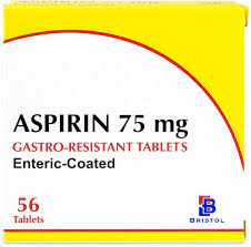 Aspirin 75mg Enteric-Coated Tablets