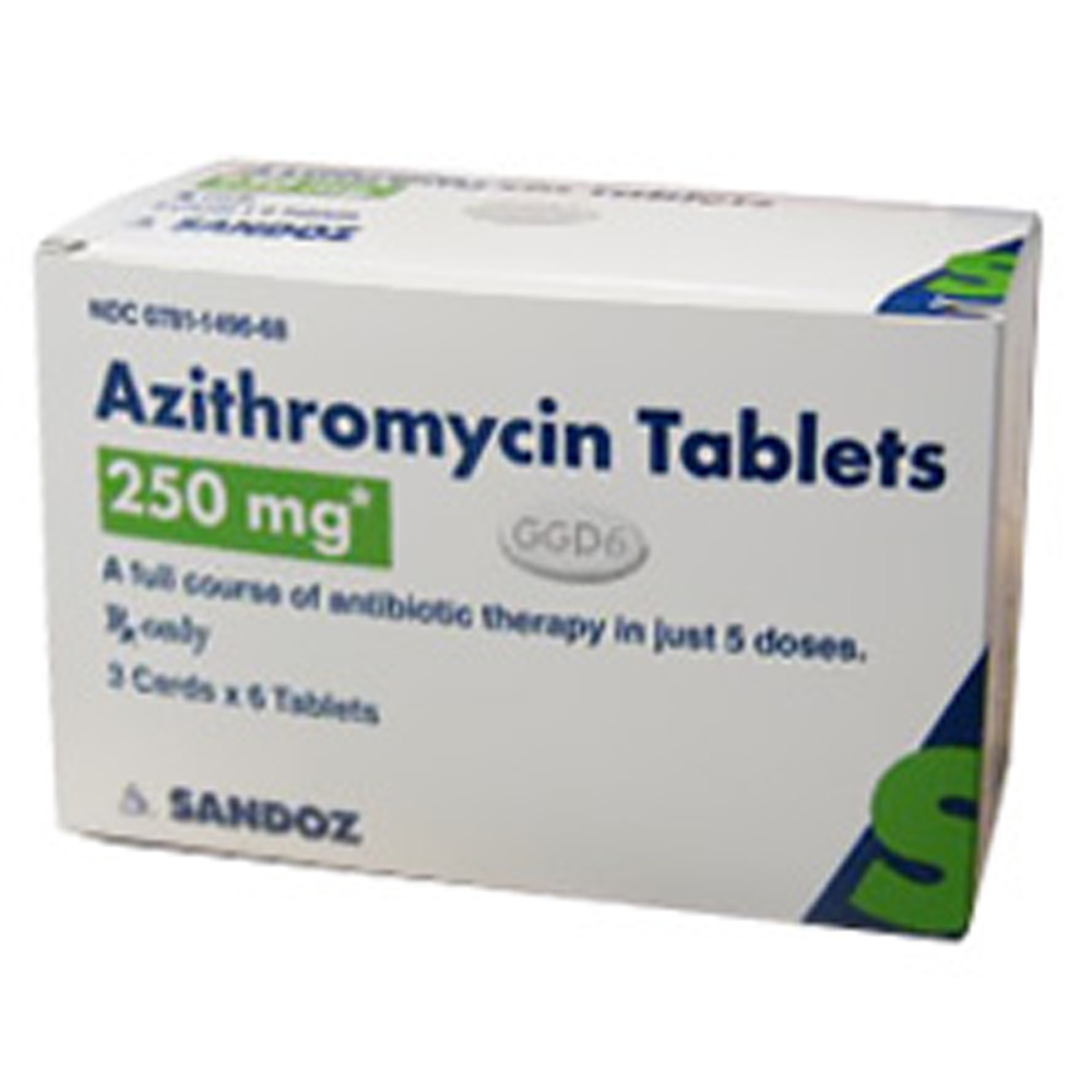 Azithromycin 250mg Tablets