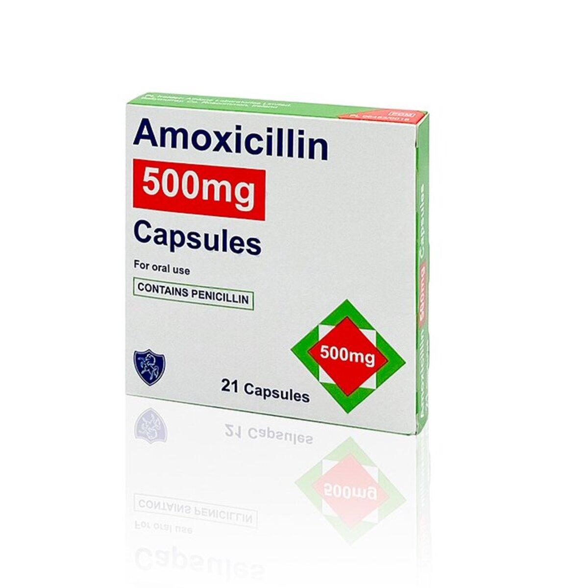 Amoxicillin 500mg Capsules